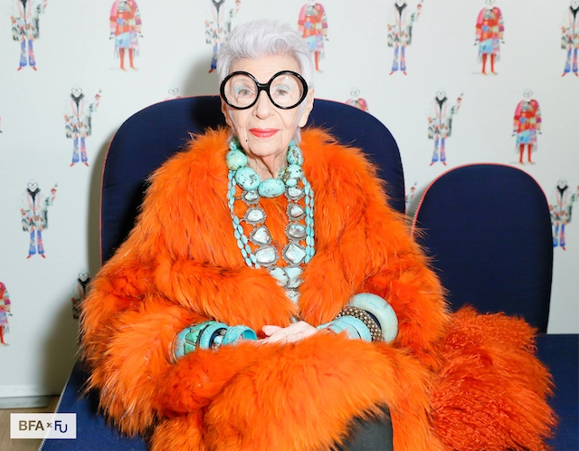 Iris Apfel Doesn’t Care What You Had For Lunch, Who You’re Sleeping With